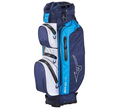 Mizuno BR-DRI Waterproof Golf Cart Bag - Navy/Blue