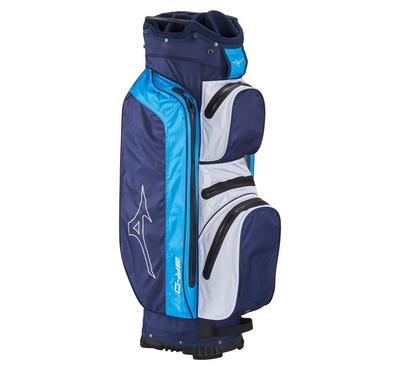 Mizuno BR-DRI Waterproof Golf Cart Bag - Navy/Blue - thumbnail image 4