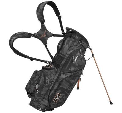 Mizuno BR-DX Golf Stand Bag - Black Camo/Copper - thumbnail image 1