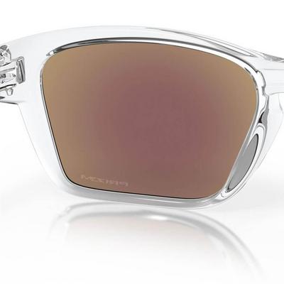 Oakley Sylas Sunglasses - Polished Clear w/Prizm Sapphire Lens - thumbnail image 7