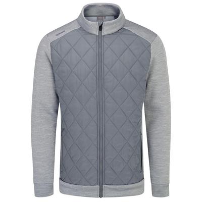 Ping Aaran Quilted Hybrid Golf Jacket - Griffin Marl