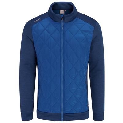 Ping Aaran Quilted Hybrid Golf Jacket - Inky Marl