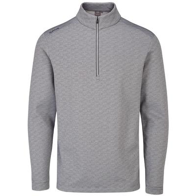 Ping Bexton Half Zip Golf Sweater - Quiet Grey - thumbnail image 1