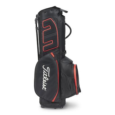 Titleist Players 5 StaDry Golf Stand Bag - Black/Red - thumbnail image 3