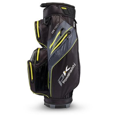 PowaKaddy Dri-Tech Waterproof Golf Cart Bag - Black/Green - thumbnail image 2