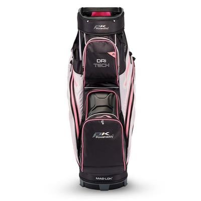 PowaKaddy Dri-Tech Waterproof Golf Cart Bag - Black/Pink - thumbnail image 3