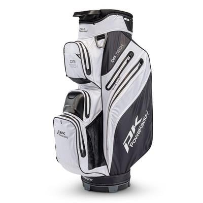 PowaKaddy Dri-Tech Waterproof Golf Cart Bag - White/Black