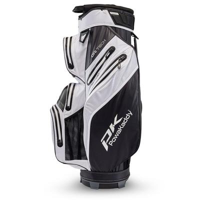 PowaKaddy Dri-Tech Waterproof Golf Cart Bag - White/Black - thumbnail image 2