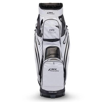 PowaKaddy Dri-Tech Waterproof Golf Cart Bag - White/Black - thumbnail image 3