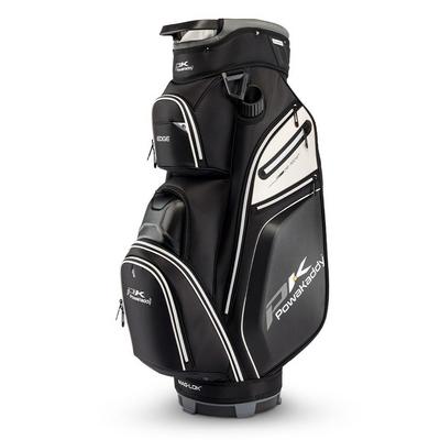 PowaKaddy Edge Golf Cart Bag - Black/White - thumbnail image 1