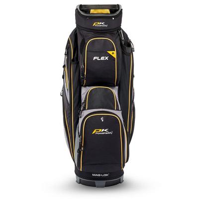 PowaKaddy Flex Golf Cart Bag - Grey/Yellow - thumbnail image 3