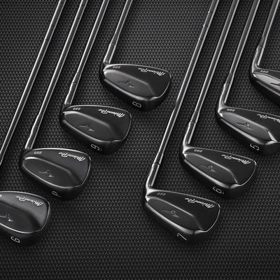 Mizuno Pro 225 Black Edition Golf Irons - Steel - thumbnail image 3