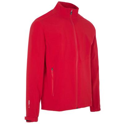 ProQuip Aqualite Waterproof Golf Jacket - Red - thumbnail image 1