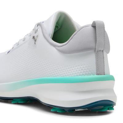 Puma Ignite Blaze 2 Ladies Golf Shoes - Puma White/Ocean Tropic - thumbnail image 6