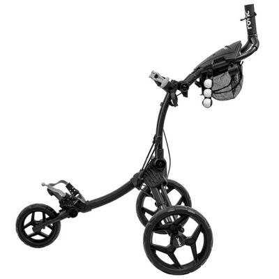 Rovic RV1C 2.0 Compact Golf Trolley - Charcoal/Black - thumbnail image 3