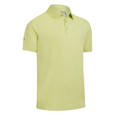 Callaway SS Solid Swing Tech Golf Polo Shirt - Daiquiri Green - thumbnail image 1