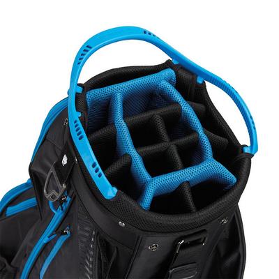 TaylorMade Pro Golf Cart Bag - Black/Blue - thumbnail image 5