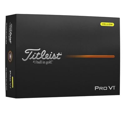 Titleist Pro V1 Yellow Golf Balls