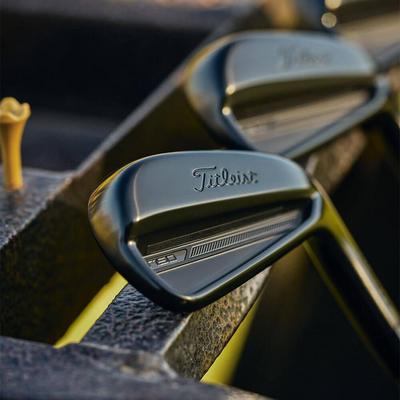 Titleist T150 Black Golf Irons - Steel - thumbnail image 8