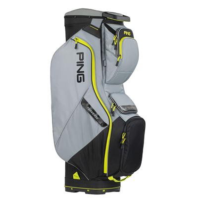Ping Traverse 214 Golf Cart Bag - Black/Iron Grey/Neon Yellow - thumbnail image 2