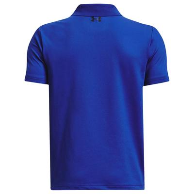 Under Armour UA Junior Performance Golf Polo Shirt - Royal Blue - thumbnail image 2