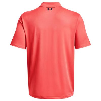 Under Armour Matchplay Golf Polo Shirt - Red - thumbnail image 2