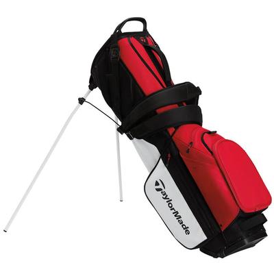 TaylorMade FlexTech Crossover Golf Stand Bag - Red/Black/White - thumbnail image 2