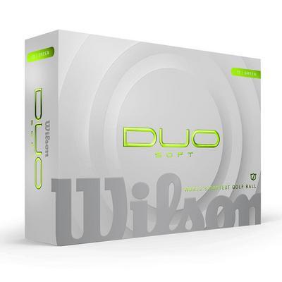 Wilson Duo Soft Golf Balls - Green - thumbnail image 1