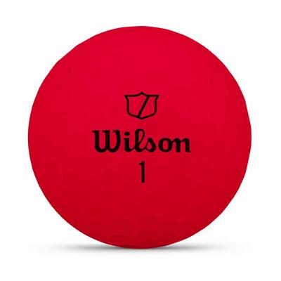 Wilson Duo Soft Golf Balls - Red - thumbnail image 2