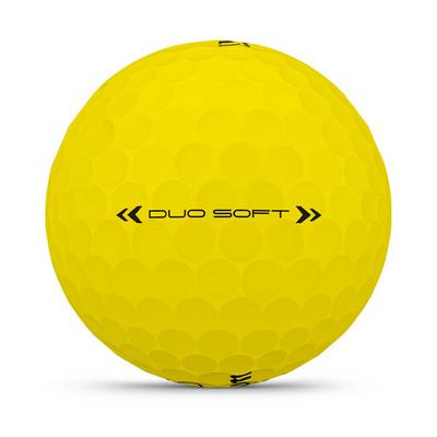 Wilson Duo Soft Golf Balls - Yellow - thumbnail image 3