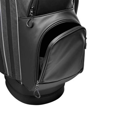 Wilson I-Lock DRY Organiser Waterproof Golf Cart Bag - Black/Silver - thumbnail image 6