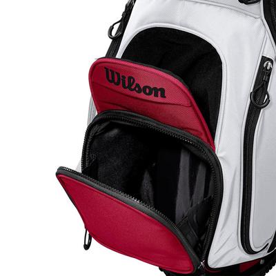 Wilson Talus 14 Way Golf Stand Bag - Staff Red - thumbnail image 6