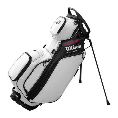 Wilson Talus 14 Way Golf Stand Bag - White/Black - thumbnail image 1