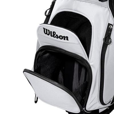 Wilson Talus 14 Way Golf Stand Bag - White/Black - thumbnail image 5