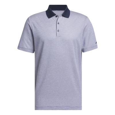 adidas Ottoman Golf Polo - White/Navy - thumbnail image 1