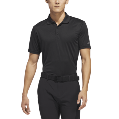 adidas Performance Golf Polo - Black - thumbnail image 2