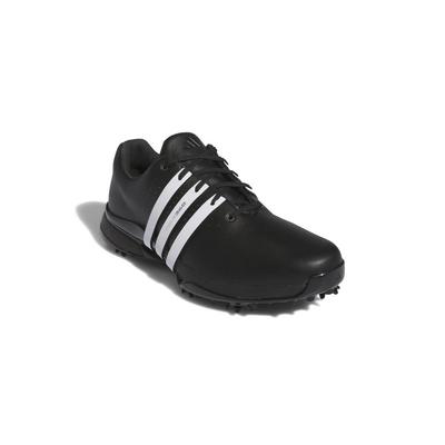 adidas Tour360 24 Boost Golf Shoes - Black/White - thumbnail image 5