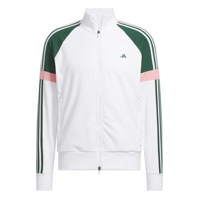 adidas Ultimate365 Golf Track Jacket - White - thumbnail image 1