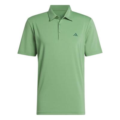 adidas Ultimate 365 Solid Golf Polo - Green - thumbnail image 1