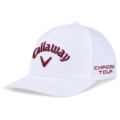 Callaway Tour Authentic Performance Pro Cap - White/Red - thumbnail image 1