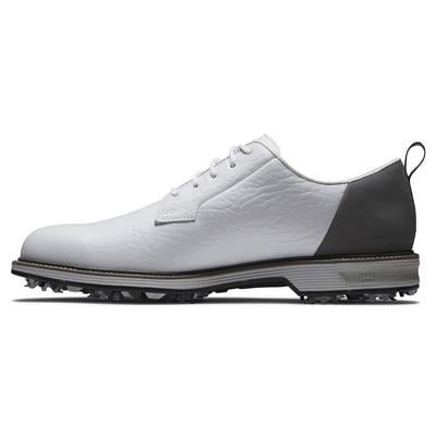 FootJoy Premiere Series Field LX Golf Shoes - White/Dark Grey - thumbnail image 2