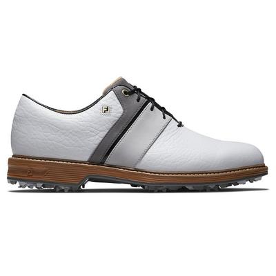 FootJoy Premiere Series Packard LX Golf Shoes - White/Grey/Black - thumbnail image 1