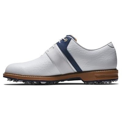 FootJoy Premiere Series Packard LX Golf Shoes - White/Navy/White - thumbnail image 2