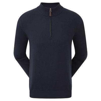 FootJoy Wool Blend 1/2 Zip Sweater - Navy - thumbnail image 1