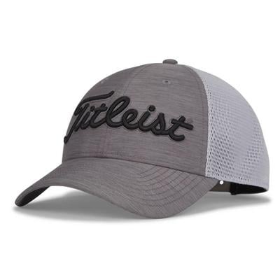 Titleist Players Space Dye Mesh Cap - Charcoal - thumbnail image 1