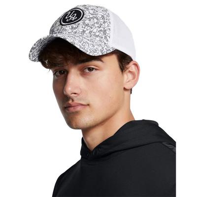 Under Armour UA Iso-Chill Driver Mesh Adjustable Cap - White - thumbnail image 1