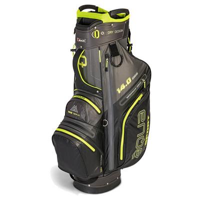 Big Max Aqua Sport 3 Waterproof Golf Cart Bag - Charcoal/Black/Lime - thumbnail image 1