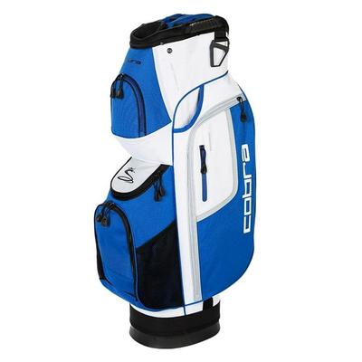 Cobra XL Golf Cart Bag - Blue/White/Black - thumbnail image 1