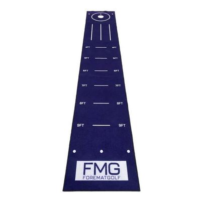 Foremat Golf Practice Putting Mat 12ft - Navy - thumbnail image 1