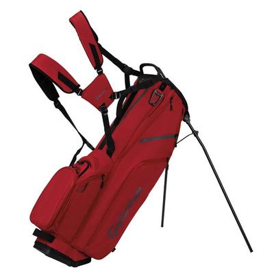 TaylorMade FlexTech Golf Stand Bag - Red - thumbnail image 1